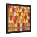 Octoberama Charley Harper Framed Giclee Print Stretched On Canvas-57