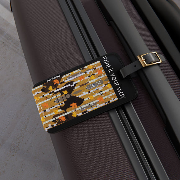 Charley Harper Isle Royale National Park Luggage Tag (1979)