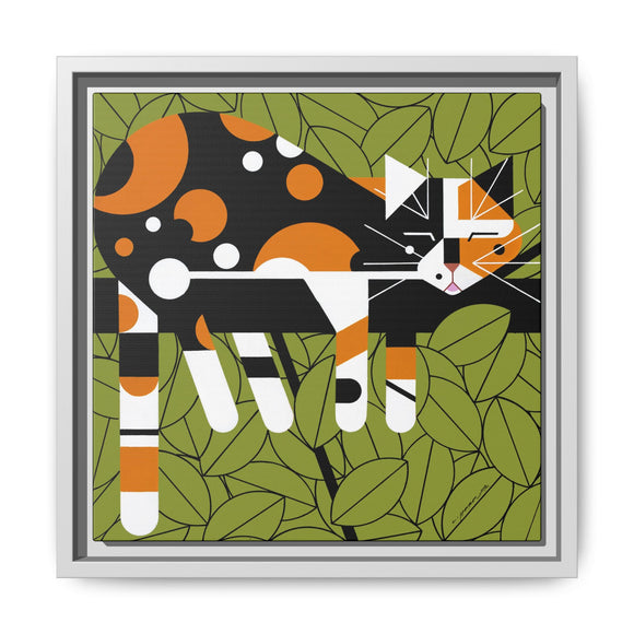 Charley Harper Limp On A Limb Framed Giclee Print Stretched On Canvas Art