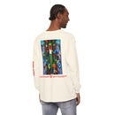 CAM Unisex Garment-dyed Long Sleeve T-Shirt-19