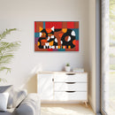 Edie Harper Crazy Cat Crazy Quilt Framed Giclee On Stretched Canvas Print-29