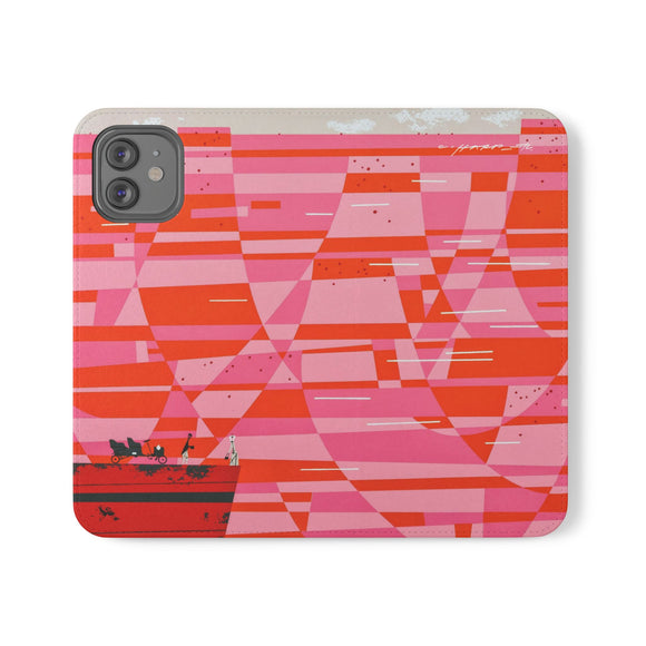 Charley Harper Grand Canyon Flip Folio Phone Case Travel Series