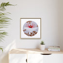 B-r-r-r-r-rdbath Charley Harper Framed Giclee Print on Stretched Canvas-122