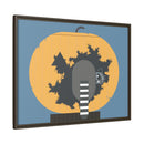 Racc-O-Lantern Charley Harper Framed Giclee Print Stretched On Canvas-32