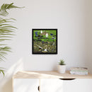Charley Harper Florida Everglades Wall Art – Mid-Century Modern Geometric Bird Canvas with Minimal Wildlife Accents-63