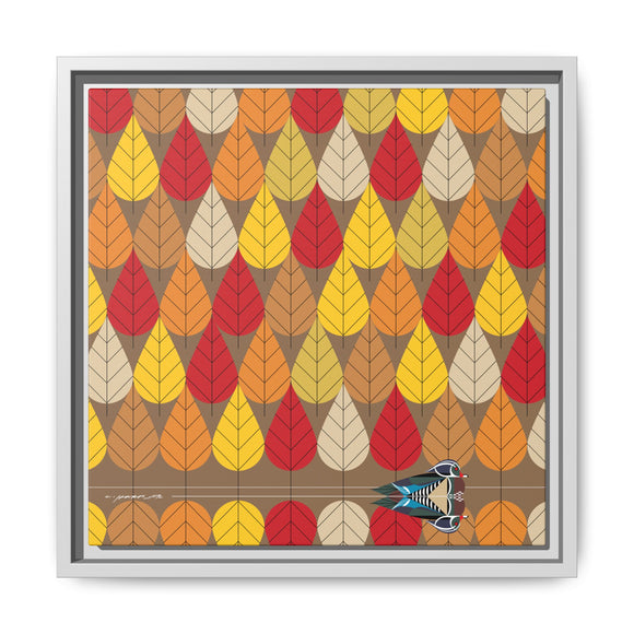 Octoberama Charley Harper Framed Giclee Print Stretched On Canvas