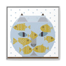 Fishful Thinking Edie Harper Framed Giclee Print on Stretched Canvas-27