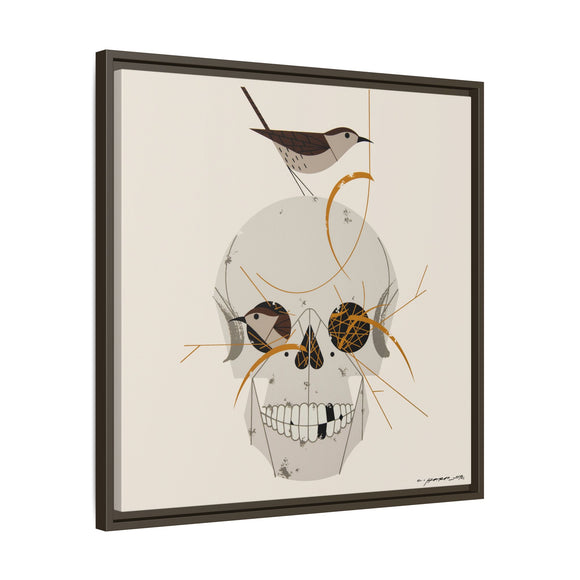 Charley Harper Wrented Giclee Framed Stretched On Canvas Print