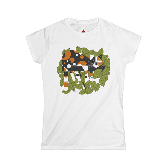 Charley Harper Limp On A Limb Women's Softstyle Tee