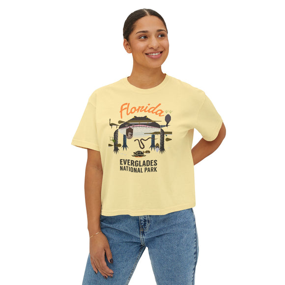 Everglades Women's Boxy Tee