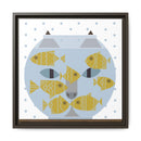Fishful Thinking Edie Harper Framed Giclee Print on Stretched Canvas-15