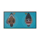 Over and.Under Charley Harper Giclee on Stretched Canvas Framed-7