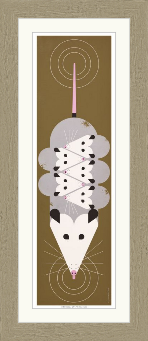 Passel of Possums Museum Quality Reproduction of Harper Archival Original Art