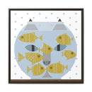 Fishful Thinking Edie Harper Framed Giclee Print on Stretched Canvas-26