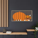 Peepkin Edie Harper Framed Giclee Print Stretched On Canvas-49