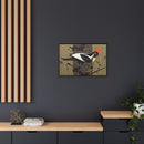 Ivory Billed Woodpecker Charley Harper Framed Giclee Print on Stretched on Canvas-27
