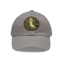 Charley Harper Florida Everglades Chino Twill Hat with Leather Style Patch (Round)-8