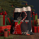 CAM Charley Harper Christmas Caper Gift Bag  Mid Century Modern Minimalist Holiday Wildlife-4