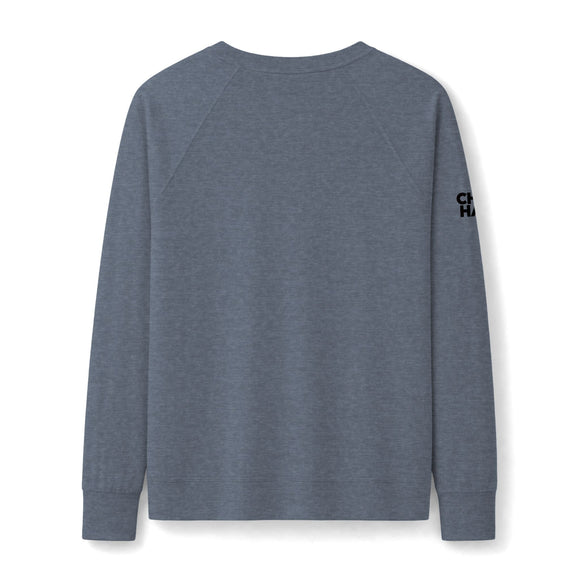CAM SIERRA Women's Featherweight French Terry Long Sleeve Crewneck