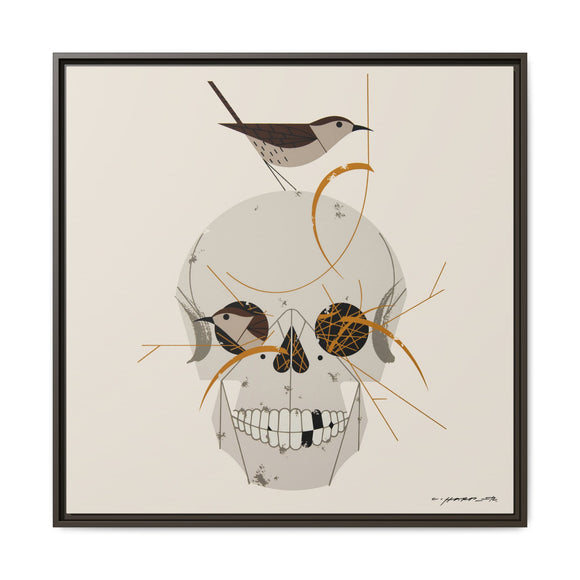 Charley Harper Wrented Giclee Framed Stretched On Canvas Print