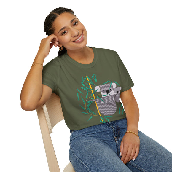 Charley Harper Koal Koala Unisex Softstyle T-Shirt