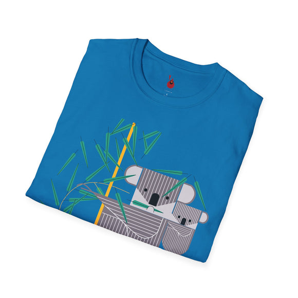Charley Harper Koal Koala Unisex Softstyle T-Shirt