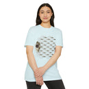 Charley Harper Skipping School Unisex CVC Jersey T-shirt-40