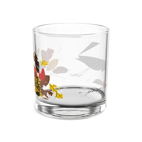 Homebody Charley Harper Rocks Glass, 10oz