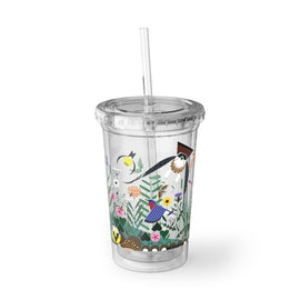 Charley Harper Wild Summer 24HR Cold and 12HR Hot Double Insulated BPA-Free Acrylic Cup