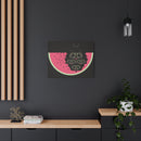 Watermelon Moon Charley Harper Unframed Giclee on Matte Stretched Canvas-28