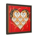 Vowlentine Charley Harper Framed Giclee Print on Stretched Canvas-26