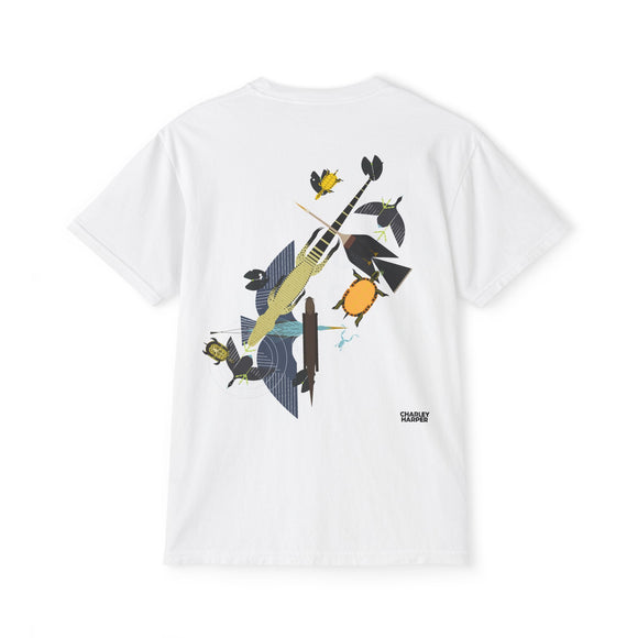 Everglades badge 4 Unisex Garment-Dyed Pocket T-Shirt