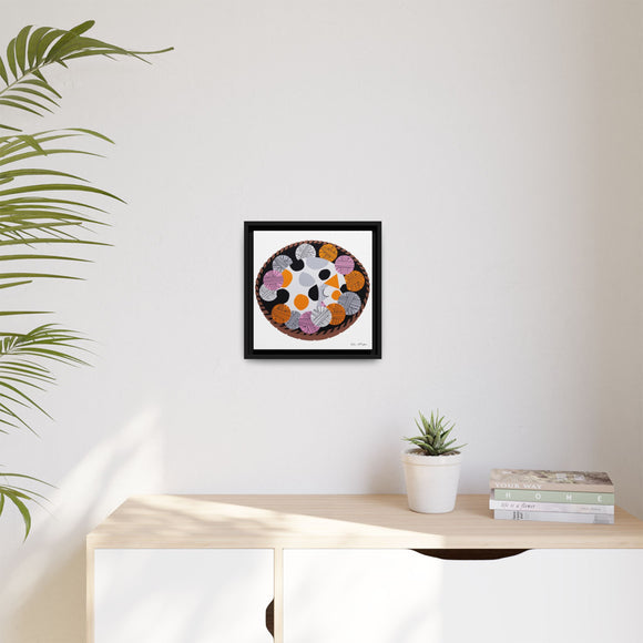Kittens n' Knittens Edie Harper Framed Giclee Print on Stretched Canvas