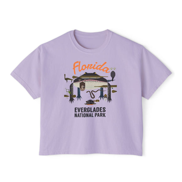 Everglades Women's Boxy Tee