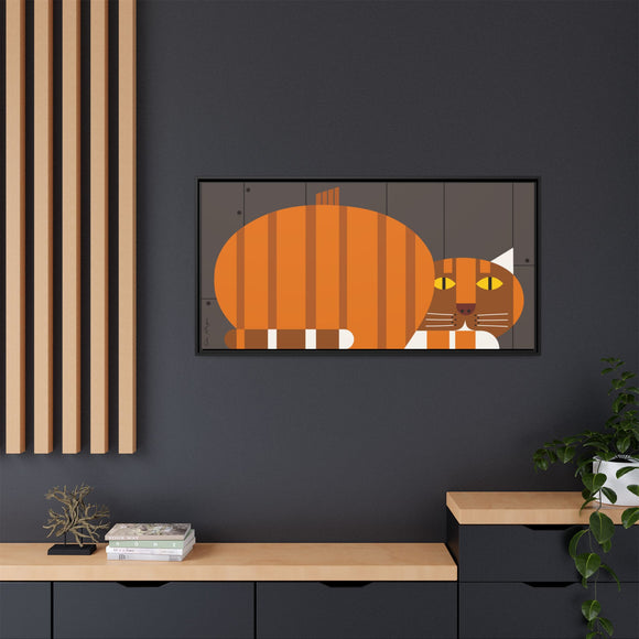 Peepkin Edie Harper Framed Giclee Print Stretched On Canvas