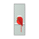 Cool Cardinal Charley Harper Framed Giclee Print Stretched On Canvas-3