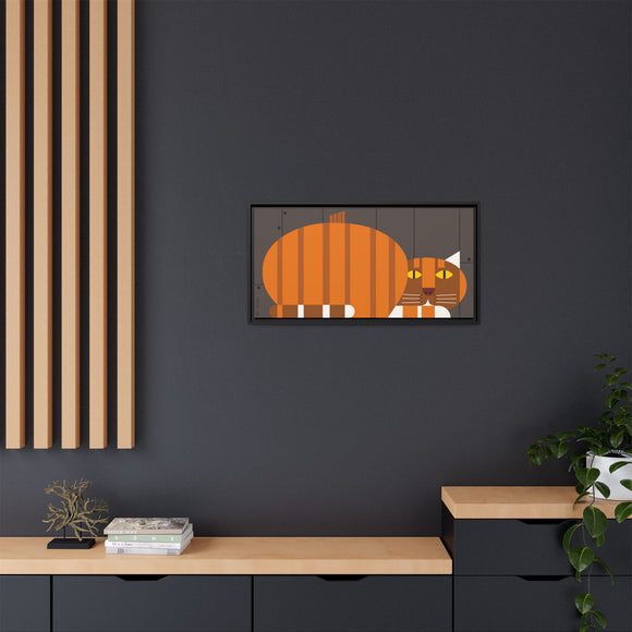 Peepkin Edie Harper Framed Giclee Print Stretched On Canvas