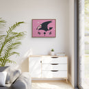 Eastern Kingbird Charley Harper Giclee on Matte Stretched Canvas-52