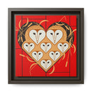 Vowlentine Charley Harper Framed Giclee Print on Stretched Canvas-18