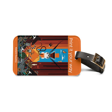 Charley Harper Canyon Country National Park Luggage Tag (1990) - 0