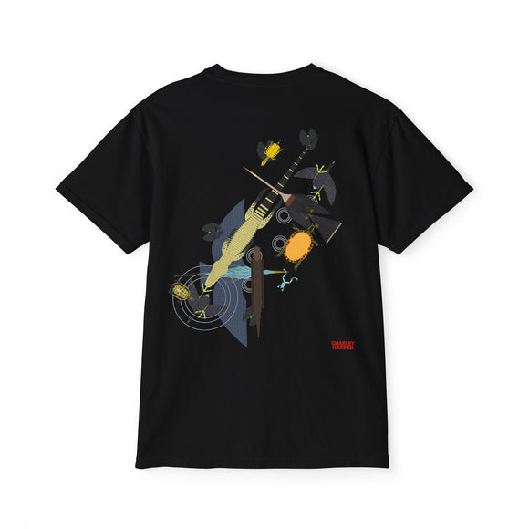 Everglades badge 3  Unisex Garment-Dyed Pocket T-Shirt