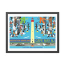 Cape May (Migration Mainline) Charley Harper Framed Poster-2