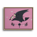 Eastern Kingbird Charley Harper Giclee on Matte Stretched Canvas-8