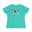 Bird Feeder's Charley Harper Women's Cotton Tee-24
