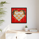 Vowlentine Charley Harper Framed Giclee Print on Stretched Canvas-33