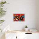 Edie Harper Crazy Cat Crazy Quilt Framed Giclee On Stretched Canvas Print-38
