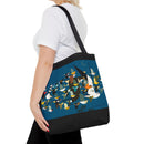 Charley Harper Missing Migrant Tote Bag Art, Birdwatcher Gift, Eco-Friendly Grocery Bag, Nature Lover,-9