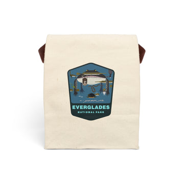 Everglades Canvas Lunch Bag With Strap