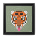 Cool Carnivore Charley Harper Giclee Framed Stretched On Canvas Print-13