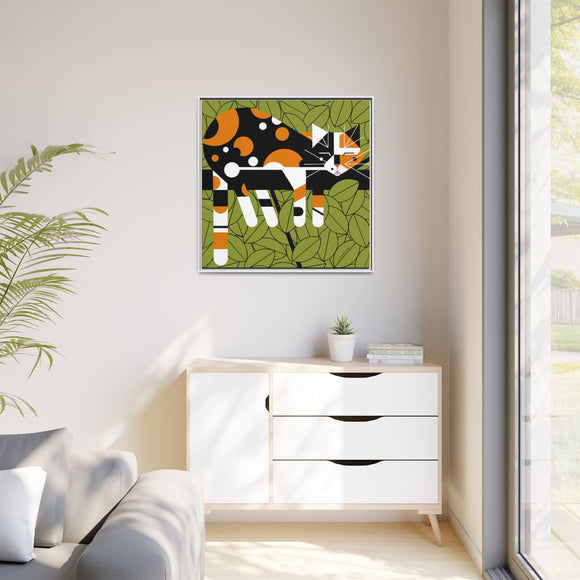 Charley Harper Limp On A Limb Framed Giclee Print Stretched On Canvas Art